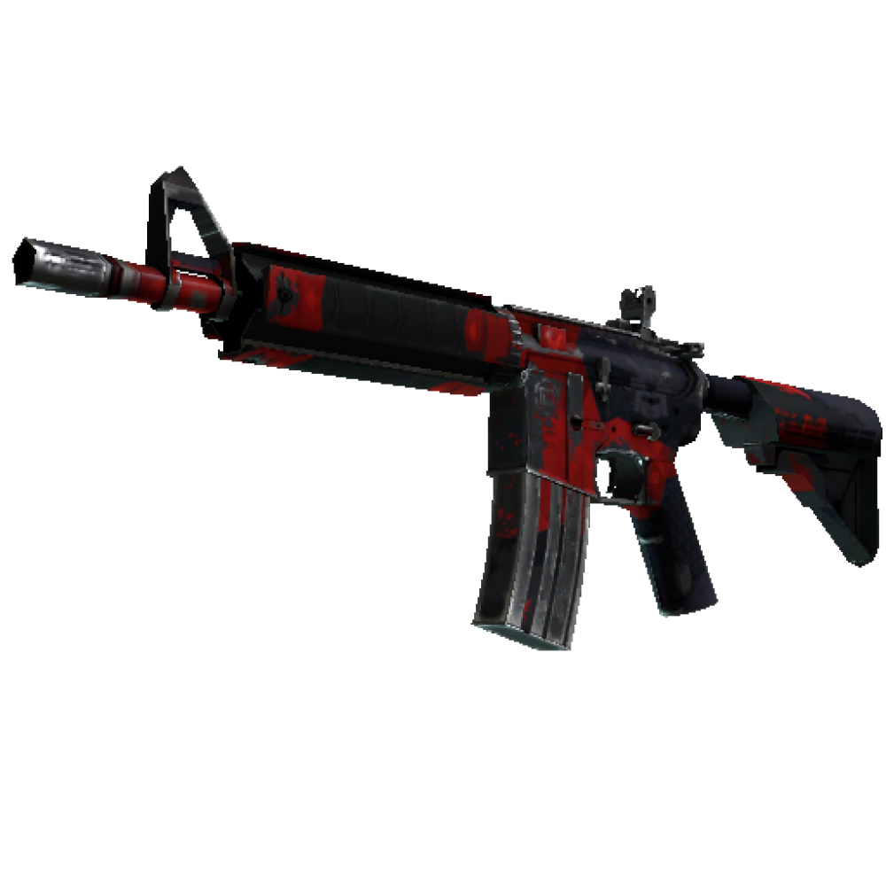 StatTrak&trade; M4A4 | Злобный дайме (Закалённое в боях)