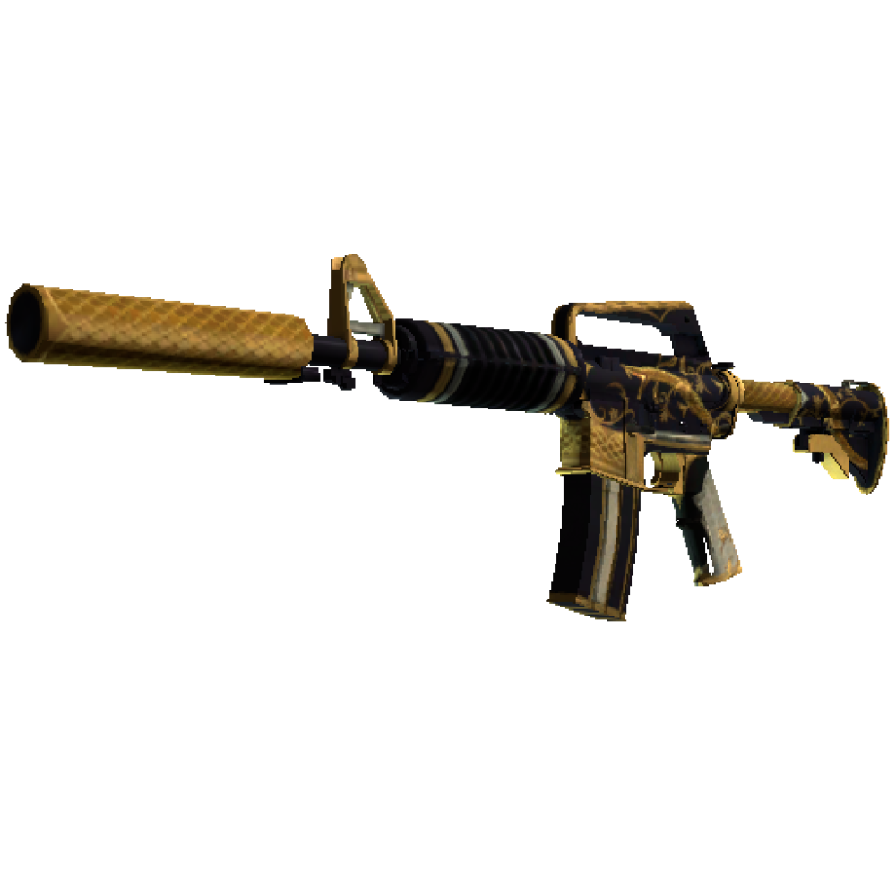 StatTrak&trade; M4A1-S | Золотая спираль (После полевых испытаний)