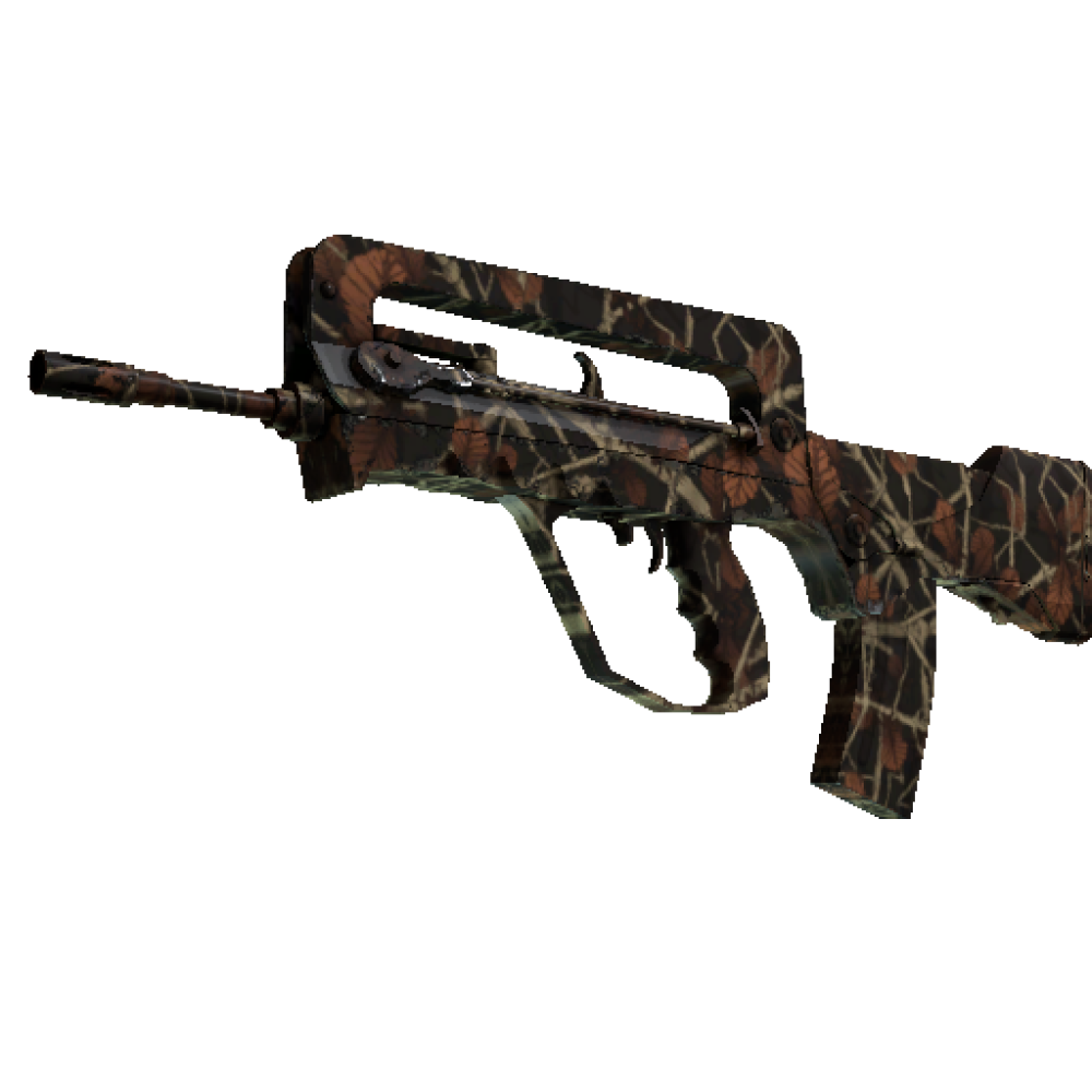 StatTrak&trade; FAMAS | Защитная окраска (Немного поношенное)