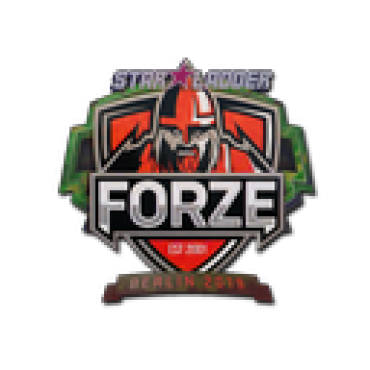 Наклейка | forZe eSports (голографическая) | Берлин 2019