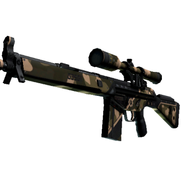 StatTrak™ G3SG1 | Чёрный песок (Поношенное)