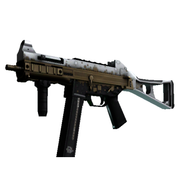 StatTrak&trade; UMP-45 | Золотой висмут (Немного поношенное)