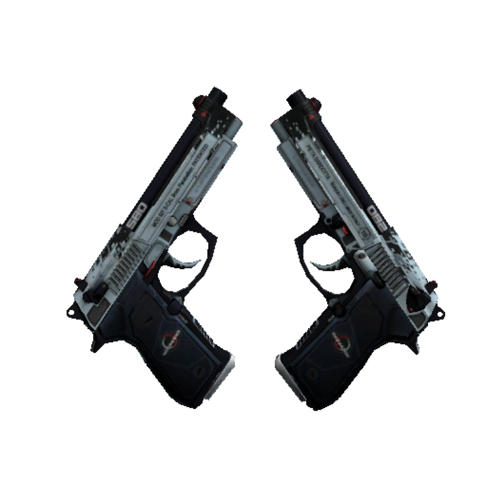 StatTrak&trade; Dual Berettas | Катастрофа (Закалённое в боях)