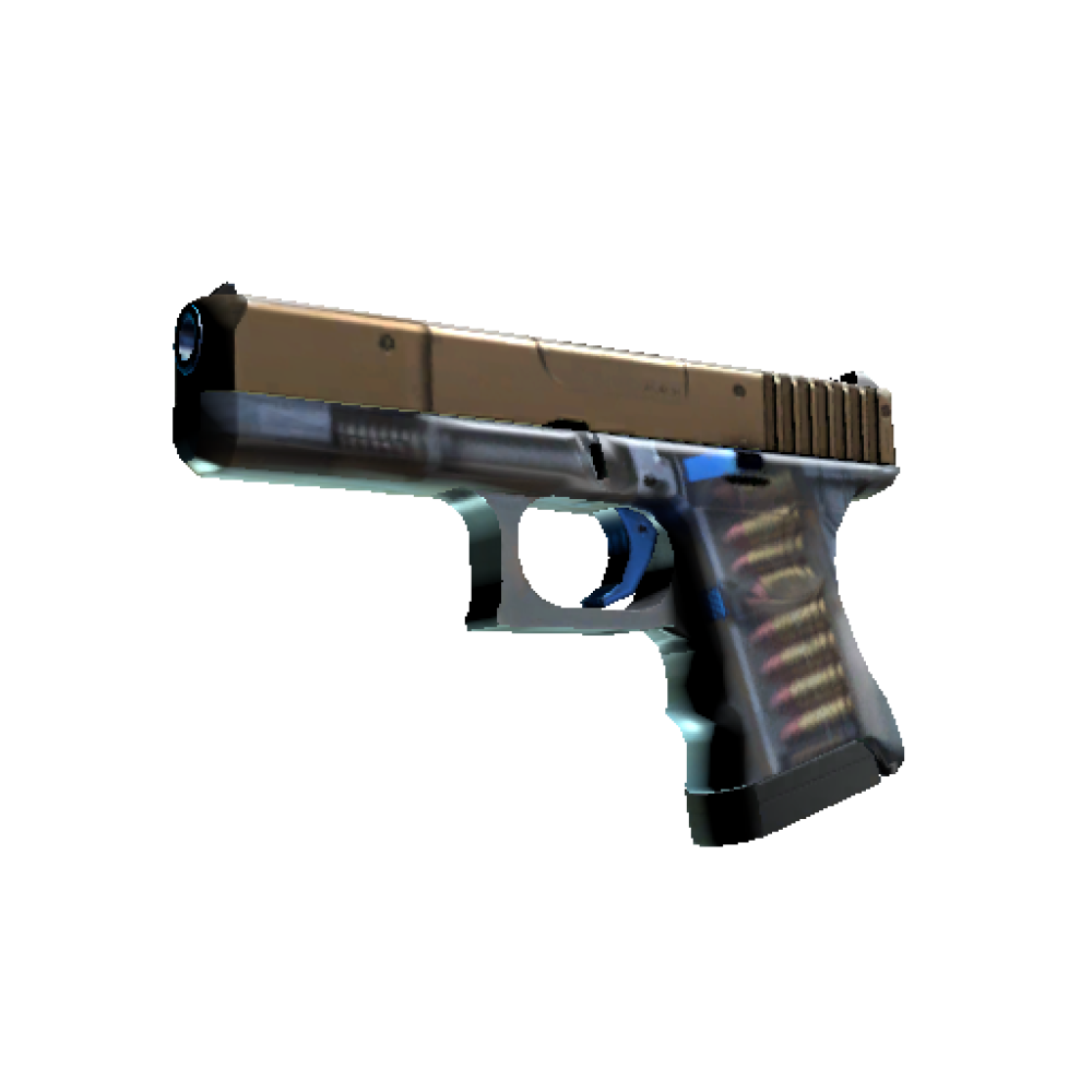 StatTrak&trade; Glock-18 | Прозрачный полимер (Немного поношенное)