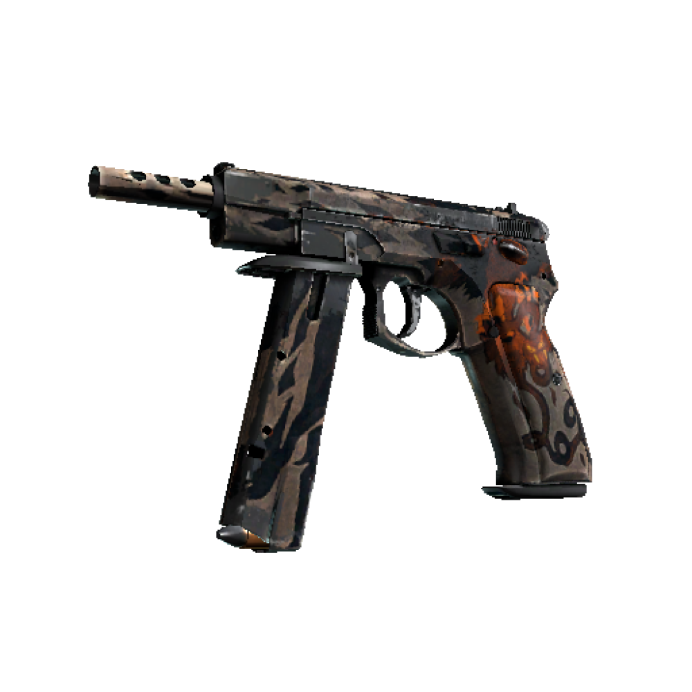 StatTrak&trade; CZ75-Auto | Настоящий змееяд (Закалённое в боях)