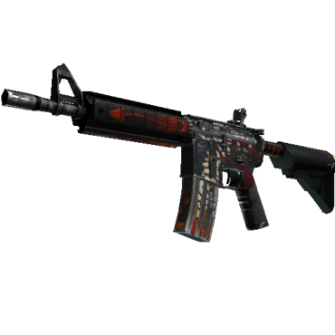 M4A4 | Адское пламя (Закалённое в боях)