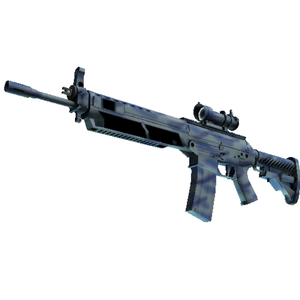 StatTrak&trade; SG 553 | Брызги волны (Немного поношенное)
